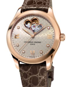 Ladies Automatic Double Heart Beat