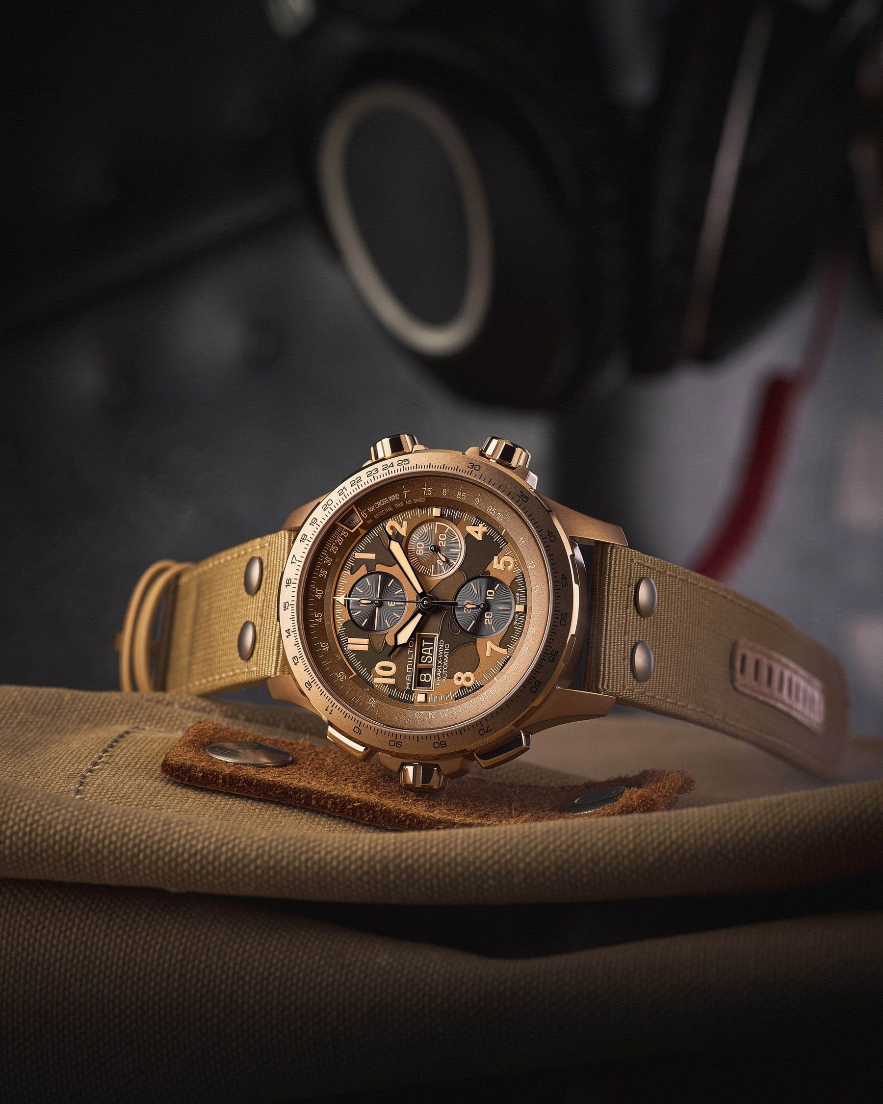 Khaki Aviation X-Wind Auto Chrono - Image 3