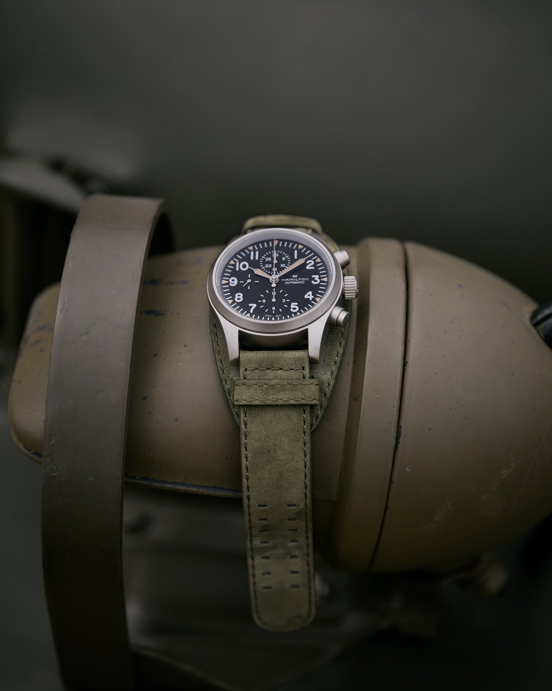 Khaki Field Automatic Chronograph - Image 3