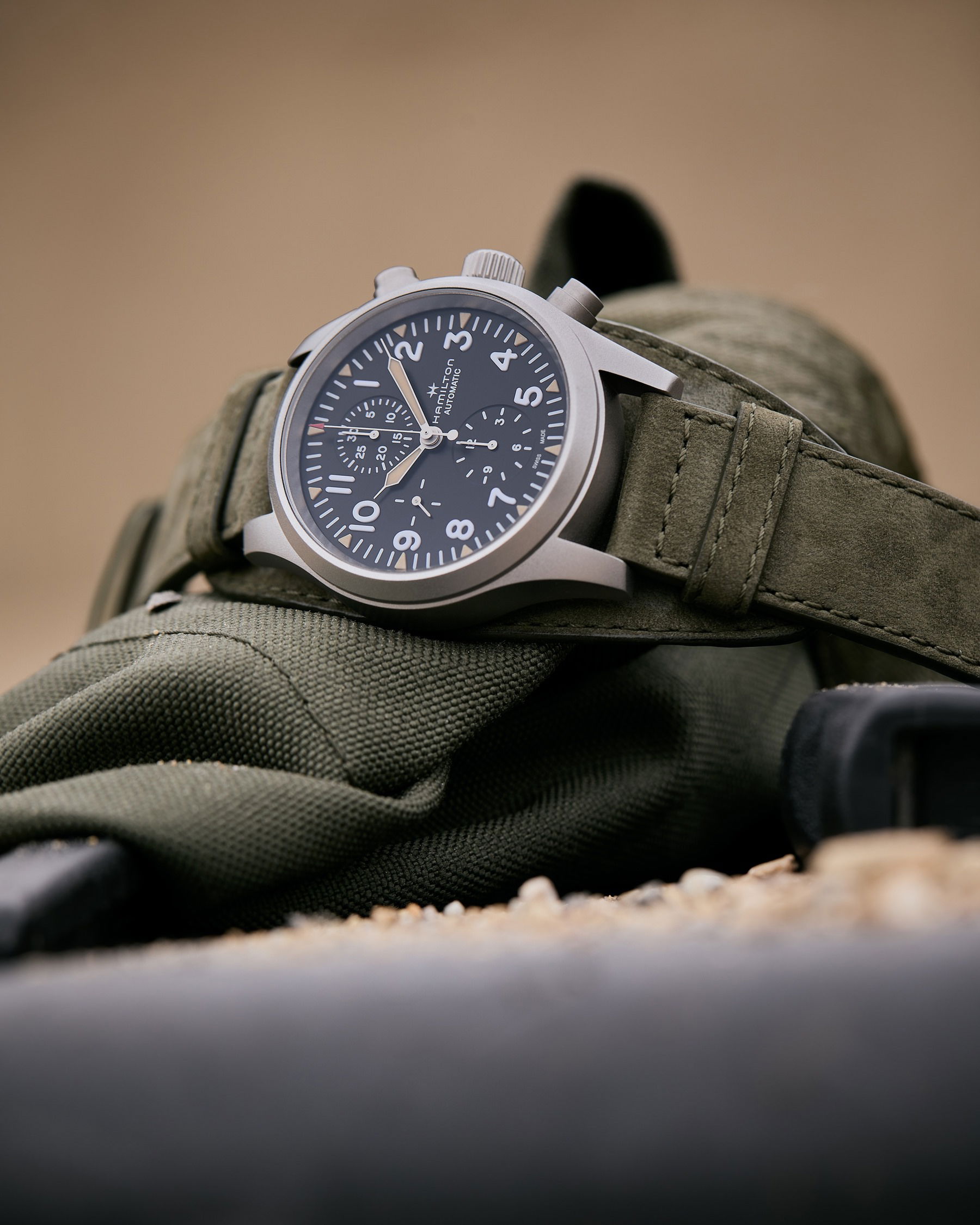 Khaki Field Automatic Chronograph - Image 5