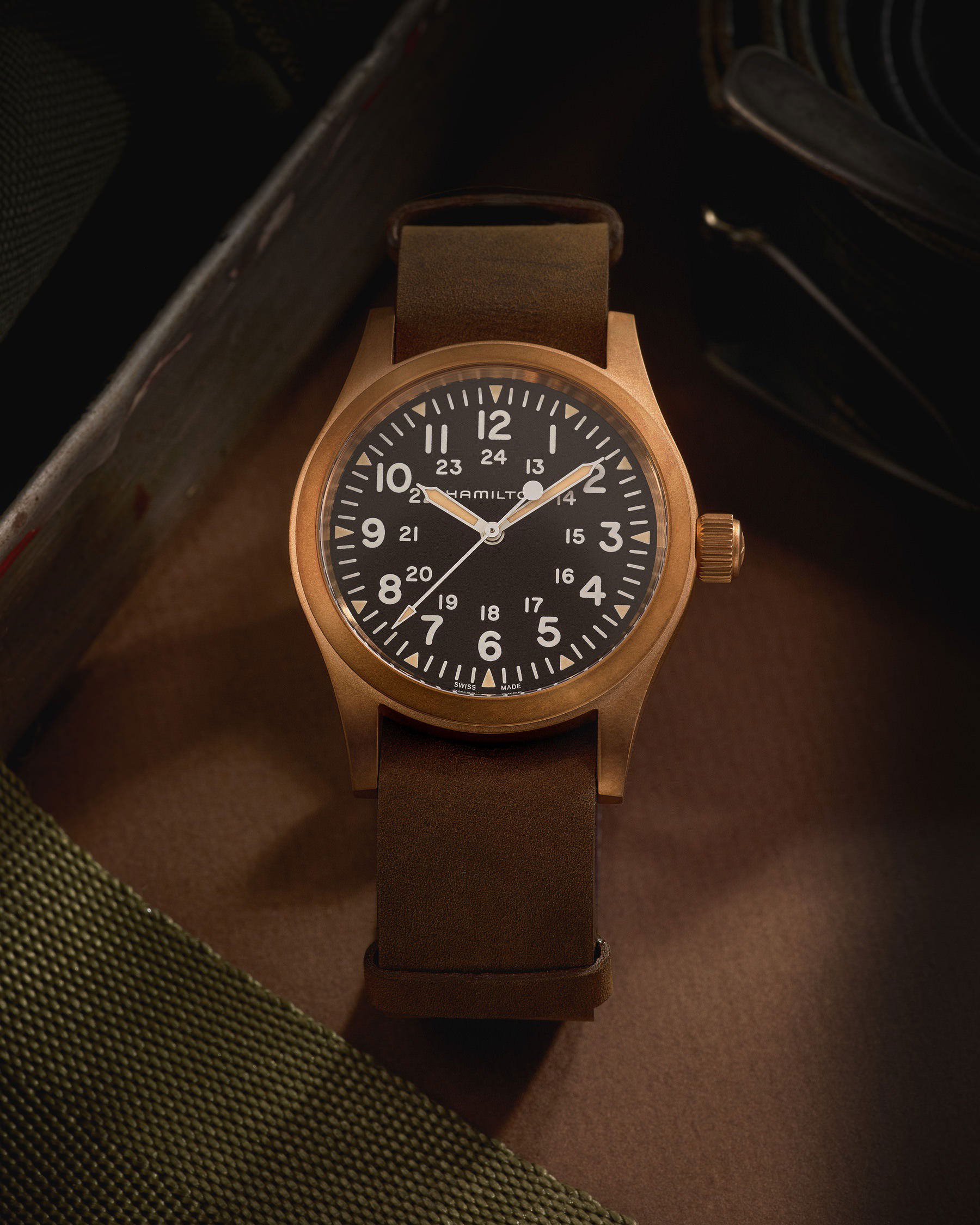 Khaki Field Mechanical Bronze - Image 3