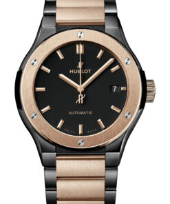 Classic Fusion Ceramic King Gold Bracelet
