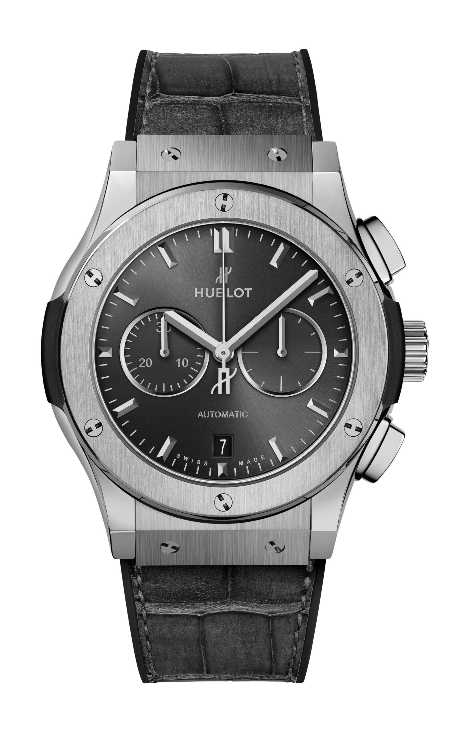 Classic Fusion Racing Grey Chronograph Titanium