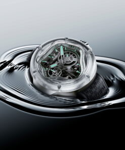 Alternative view of MP-17 MECA-10 Arsham Splash Titanium Sapphire
