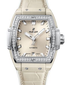 Spirit of Big Bang Beige Ceramic Titanium Diamonds