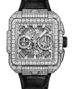 Square Bang Unico White Gold High Jewellery
