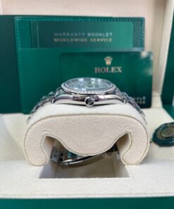 Alternative view of Rolex Datejust 36 Mother of Pearl Diamond Dial Diamond Bezel steel - 36mm Jubilee Bracelet (Reference #126284rbr)