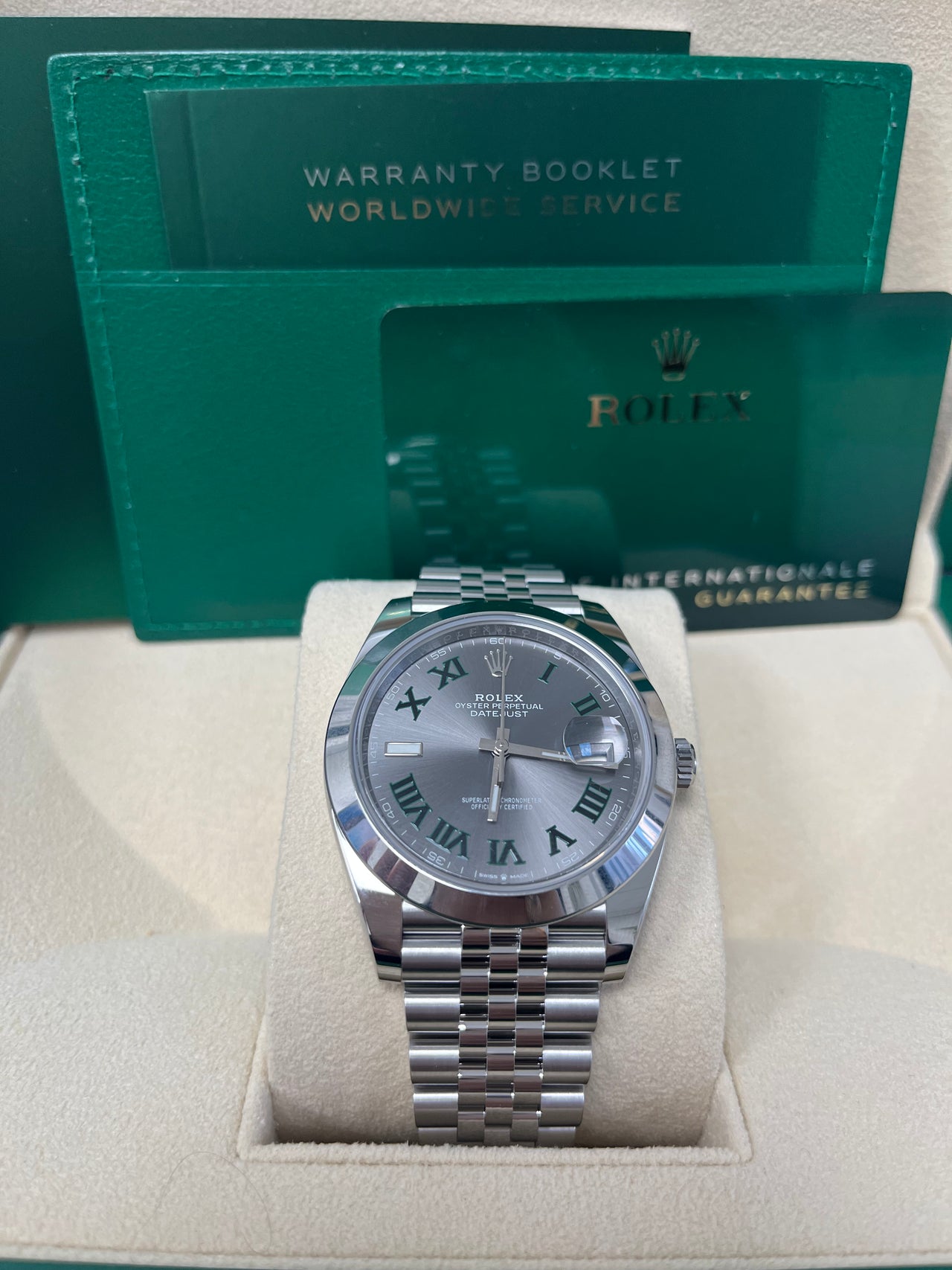 Rolex Datejust 41 41 mm Oystersteel 126300-0014 - Image 4