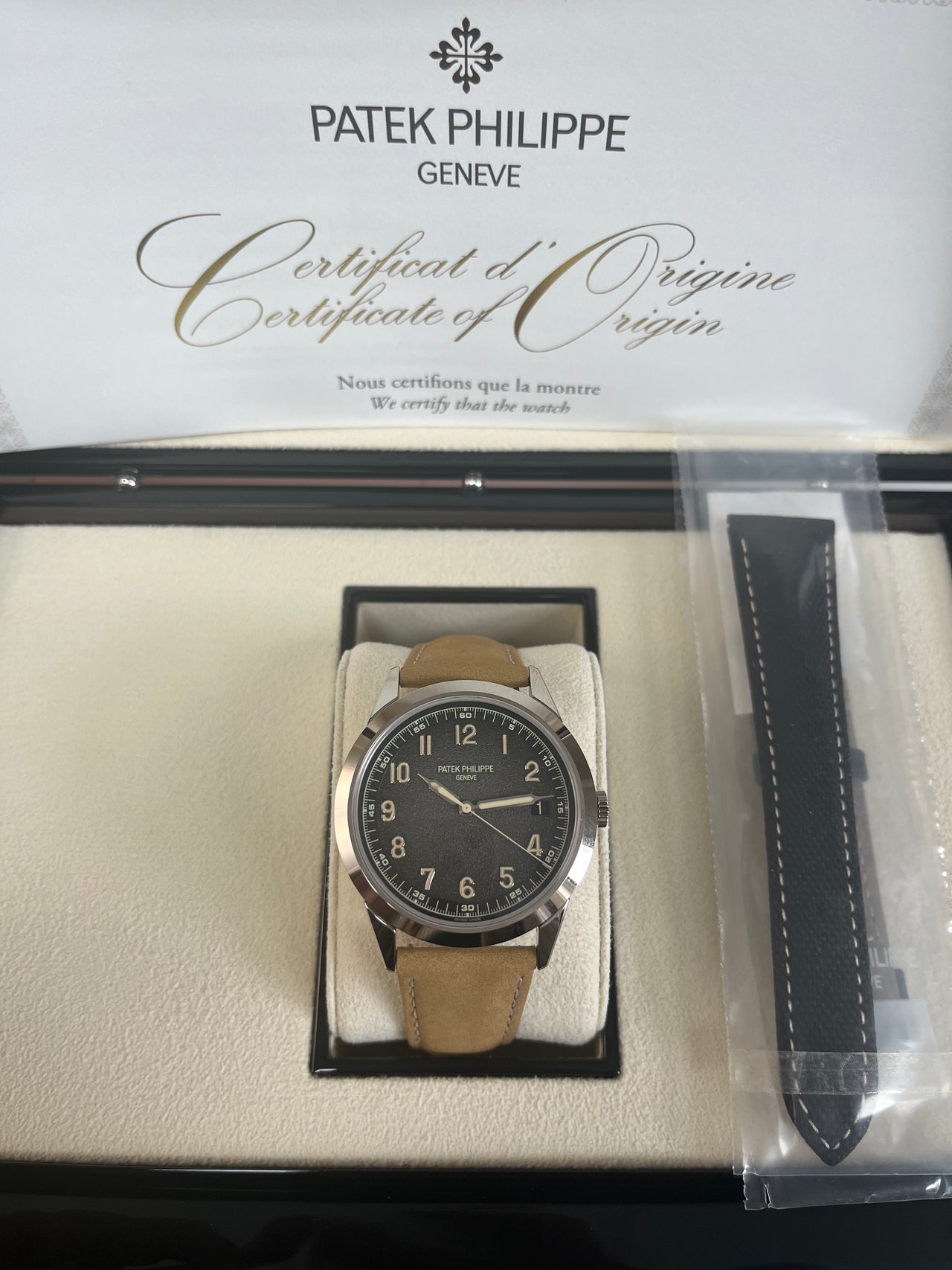 DATE. SWEEP SECONDS. White gold 5226G-001 - Image 4