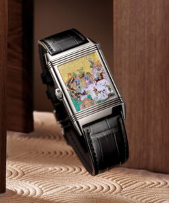Alternative view of Reverso Tribute Enamel ‘Shahnameh’ – Faridun Tests His Sons