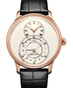 Grande Seconde Dual Time Ivory Enamel