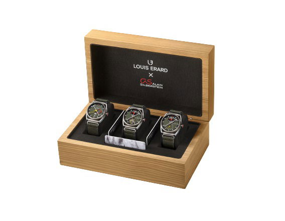 Excellence Le Régulateur Tourbillon Louis Erard x Alain Silberstein Khaki Box Set - Image 3