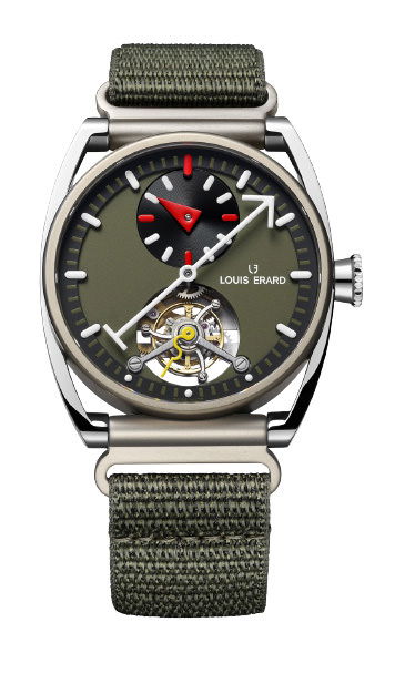 Excellence Le Régulateur Tourbillon Louis Erard x Alain Silberstein Khaki Box Set