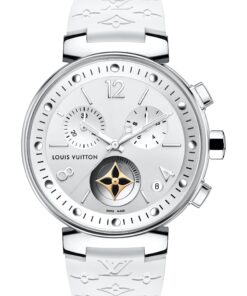 Tambour Moon Star Chronograph White