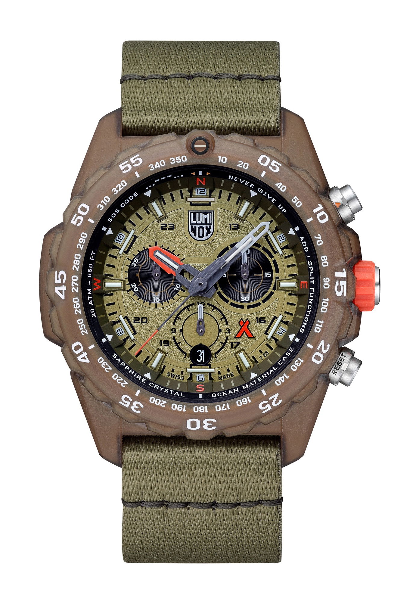 Bear Grylls Survival Master #tide Chronograph 3740 ECO