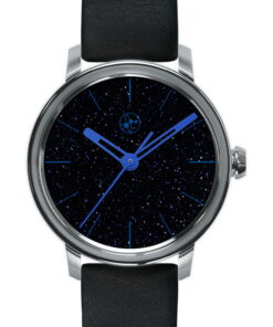 Contemporaines Ref.1120-AV “Dark Blue Aventurine Glass – Blue Markers”