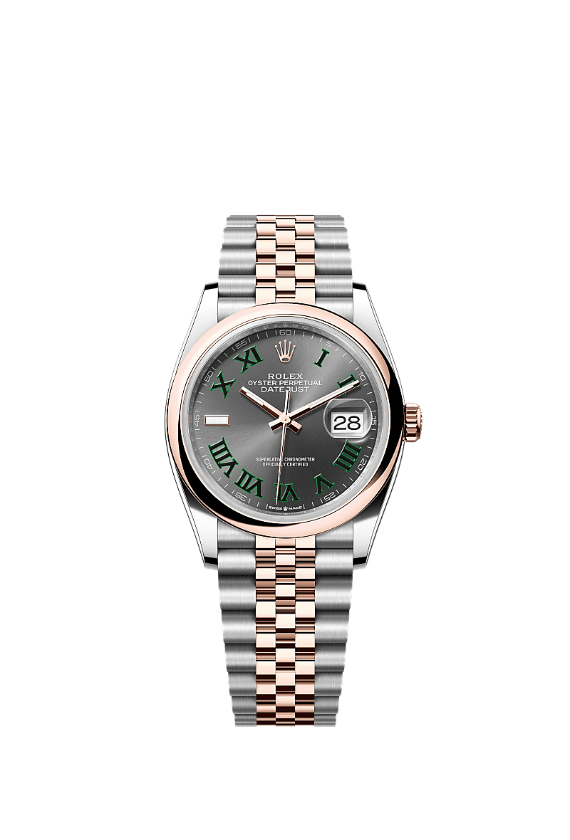 Rolex Datejust 36 36 mm Oystersteel and Everose gold 126201-0029