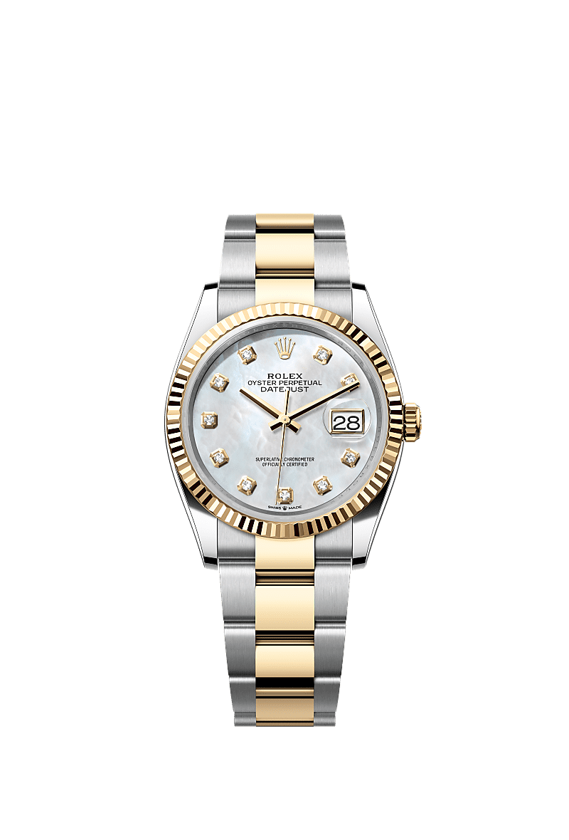 Rolex Datejust 36 36 mm Oystersteel and yellow gold 126233-0024