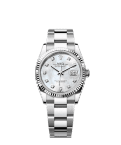 Rolex Datejust 36 36 mm Oystersteel and white gold 126234-0020