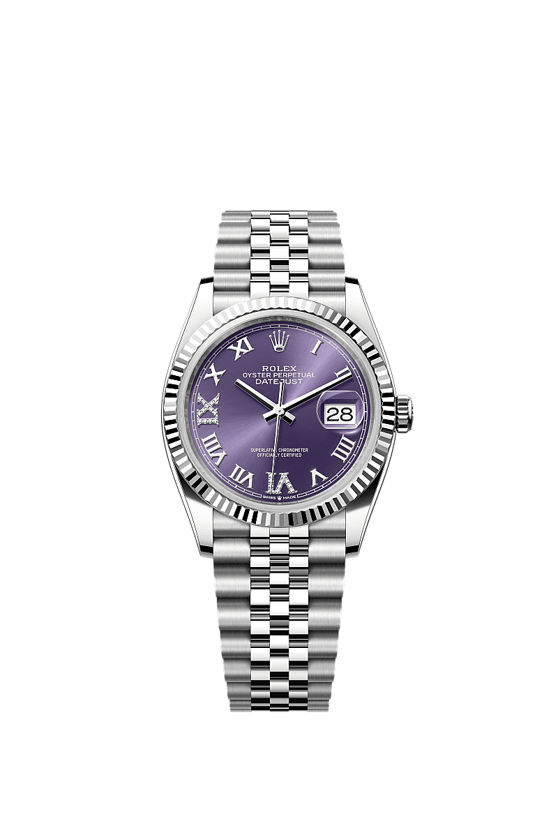 Rolex Datejust 36 36 mm Oystersteel and white gold 126234-0021