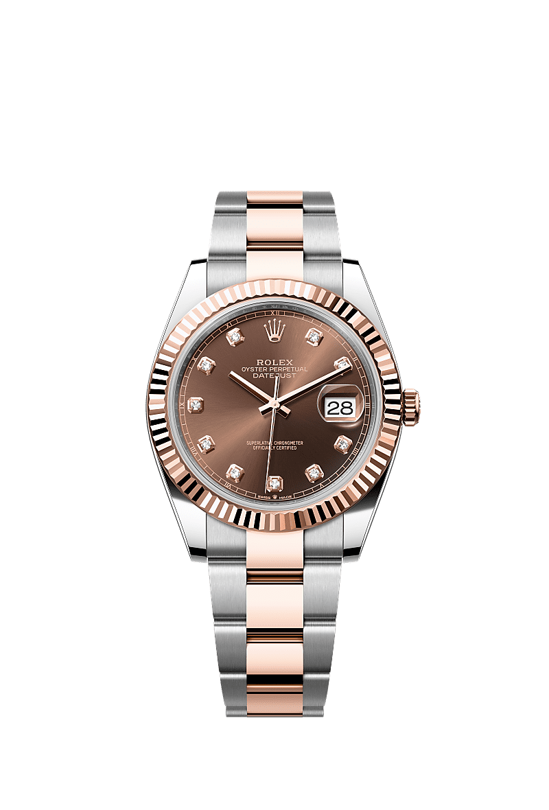 Rolex Datejust 41 41 mm Oystersteel and Everose gold 126331-0003