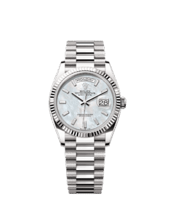 Rolex Day-Date 36 36 mm white gold 128239-0065