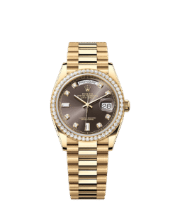 Rolex Day-Date 36 36 mm yellow gold and diamonds 128348rbr-0005