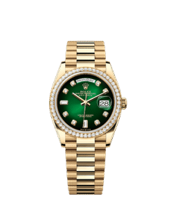Rolex Day-Date 36 36 mm yellow gold and diamonds 128348rbr-0035
