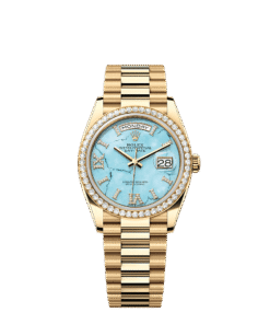 Rolex Day-Date 36 36 mm yellow gold and diamonds 128348rbr-0037