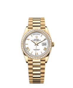 Rolex Day-Date 36 36 mm yellow gold and diamonds 128348rbr-0064