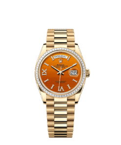 Rolex Day-Date 36 36 mm yellow gold and diamonds 128398tbr-0018