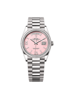Rolex Day-Date 36 36 mm white gold and diamonds 128399tbr-0009
