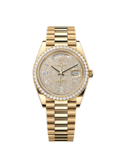 Rolex Day-Date 40 40 mm yellow gold and diamonds 228348rbr-0037