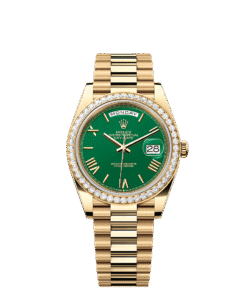 Rolex Day-Date 40 40 mm yellow gold and diamonds 228348rbr-0040