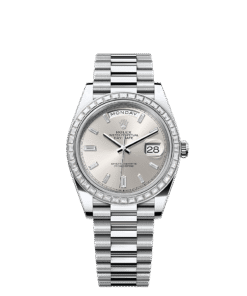 Rolex Day-Date 40 40 mm platinum and diamonds 228396tbr-0011