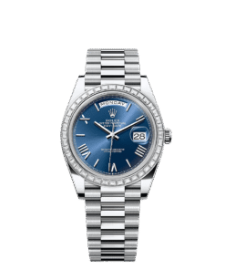 Rolex Day-Date 40 40 mm platinum and diamonds 228396tbr-0026