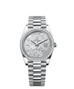 Rolex Day-Date 40 40 mm platinum and diamonds 228396tbr-0027