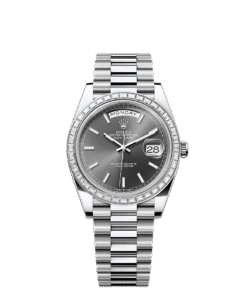 Rolex Day-Date 40 40 mm platinum and diamonds 228396tbr-0031