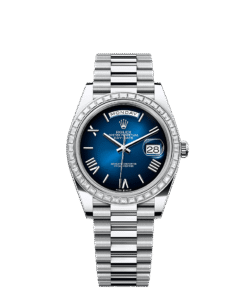 Rolex Day-Date 40 40 mm platinum and diamonds 228396tbr-0042