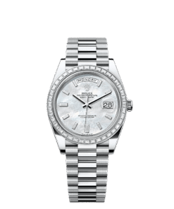 Rolex Day-Date 40 40 mm platinum and diamonds 228396tbr-0043