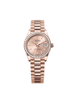 Rolex Datejust 31 31 mm Everose gold and diamonds 278285rbr-0018