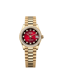 Rolex Datejust 31 31 mm yellow gold and diamonds 278288rbr-0041