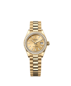 Rolex Lady-Datejust 28 mm yellow gold and diamonds 279138rbr-0014