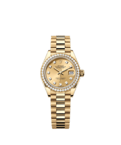 Rolex Lady-Datejust 28 mm yellow gold and diamonds 279138rbr-0023