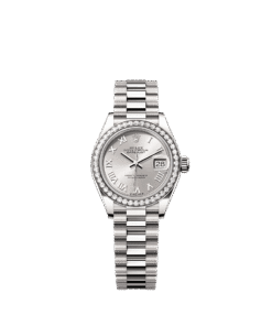 Rolex Lady-Datejust 28 mm white gold and diamonds 279139rbr-0007