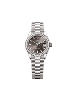 Rolex Lady-Datejust 28 mm white gold and diamonds 279139rbr-0009