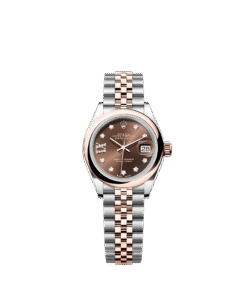 Rolex Lady-Datejust 28 mm Oystersteel and Everose gold 279161-0003