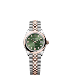 Rolex Lady-Datejust 28 mm Oystersteel and Everose gold 279161-0007