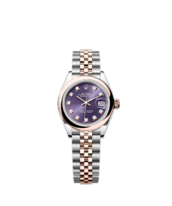 Rolex Lady-Datejust 28 mm Oystersteel and Everose gold 279161-0015