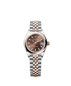 Rolex Lady-Datejust 28 mm Oystersteel and Everose gold 279161-0017